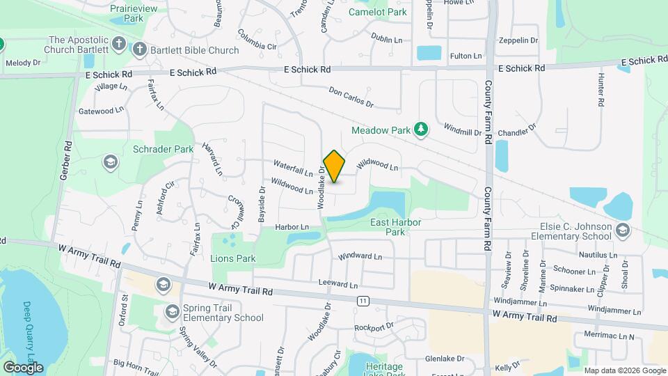 2192 Wildwood Ln Map and Location Details