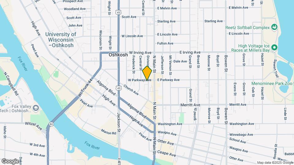 103 W Parkway Ave Map and Location Details