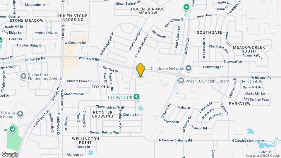 8732 Hunters Point Way Map and Location Details