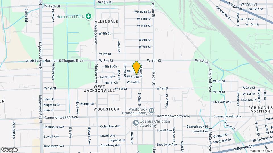 2919 W 3rd St Map and Location Details
