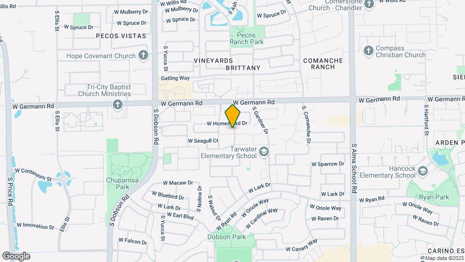 1594 W Pelican Ct Map and Location Details