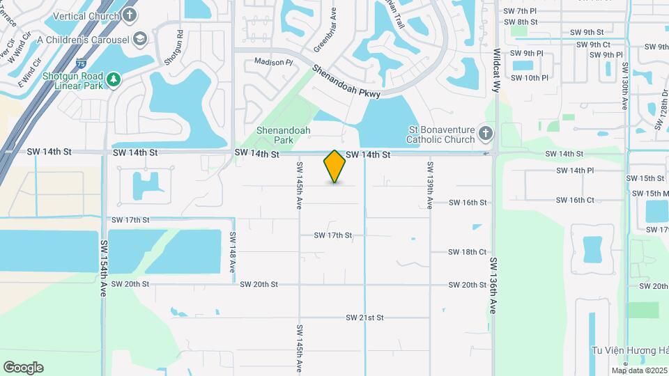 14330 SW 16th St Map and Location Details