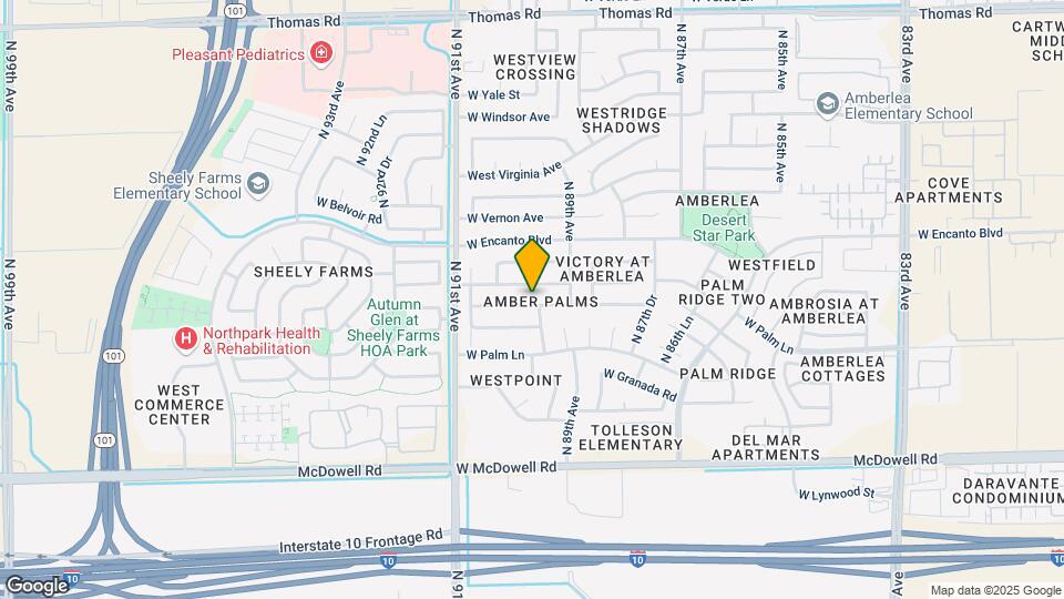 8942 W Holly St Mapa y Detalles de la Ubicación