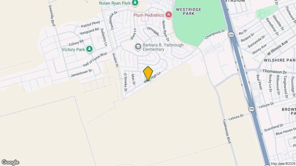 6011 Mile High Ln Map and Location Details