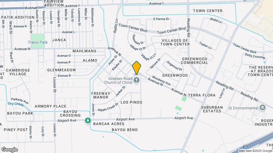 1615 Junker St Map and Location Details