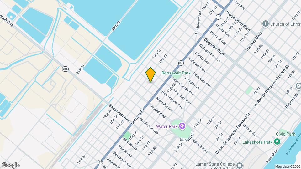 1637 17th St Map and Location Details