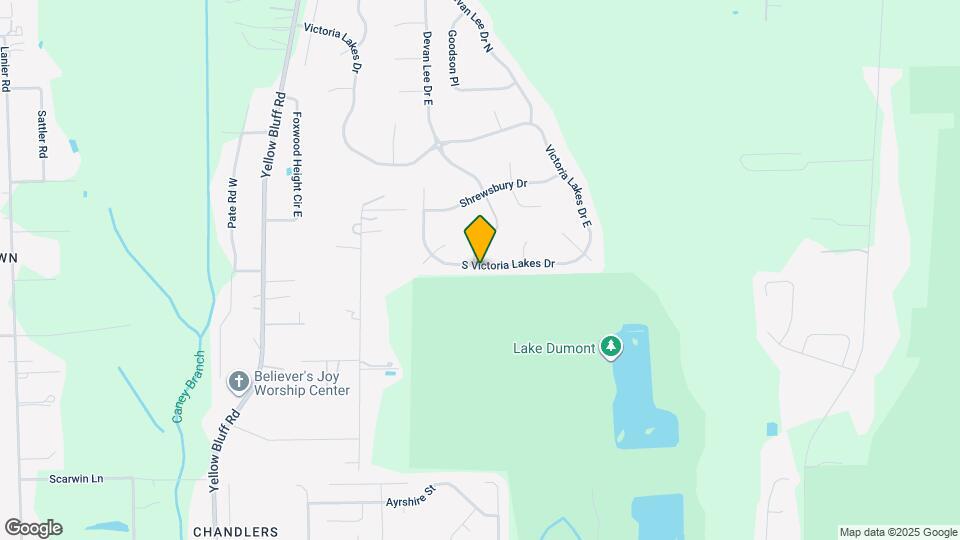 4037 S Victoria Lakes Dr Map and Location Details