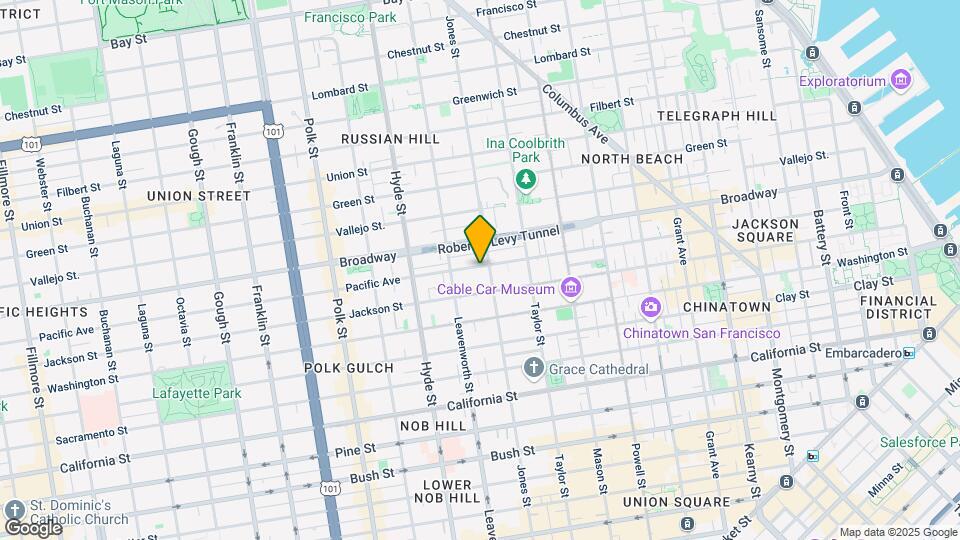 1215 Pacific Ave Mapa y Detalles de la Ubicación