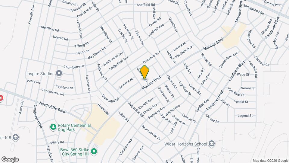 4373 Quintara St Map and Location Details