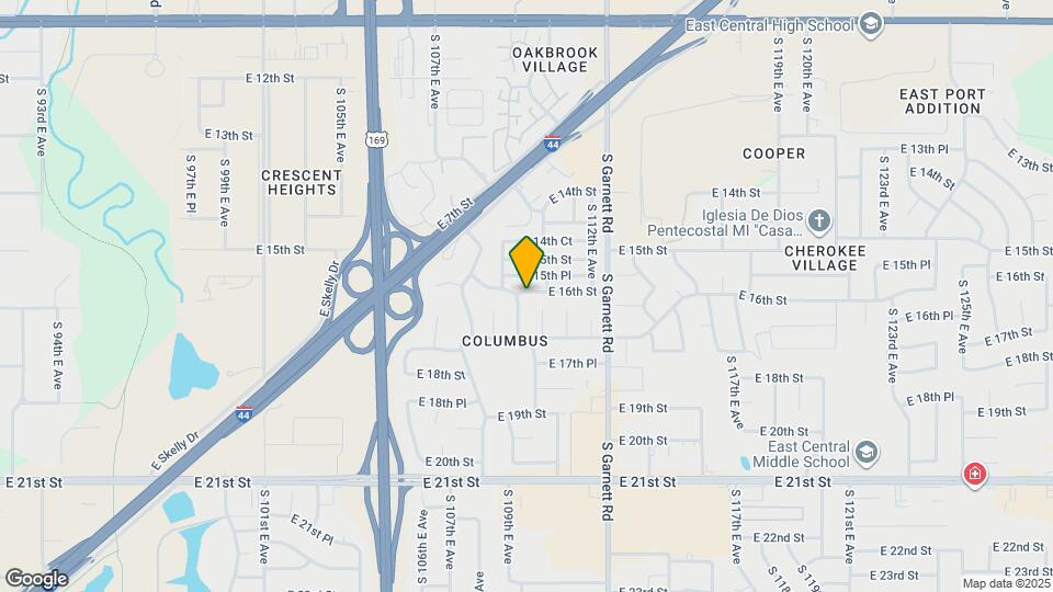 10912 E 16th St Map and Location Details