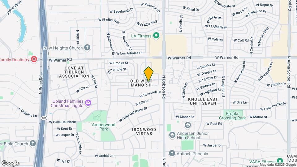 2019 W Lemon Tree Pl Map and Location Details