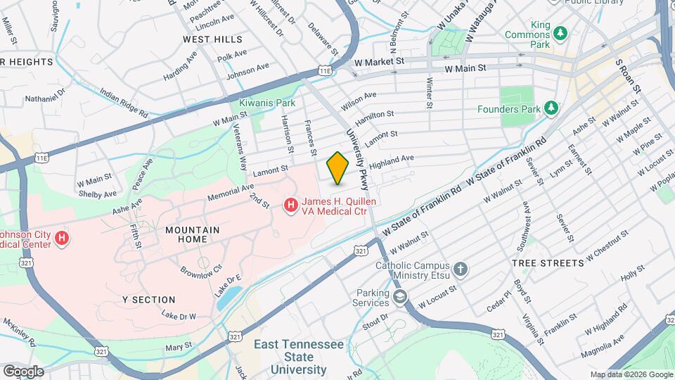 512 Lee Cir Map and Location Details