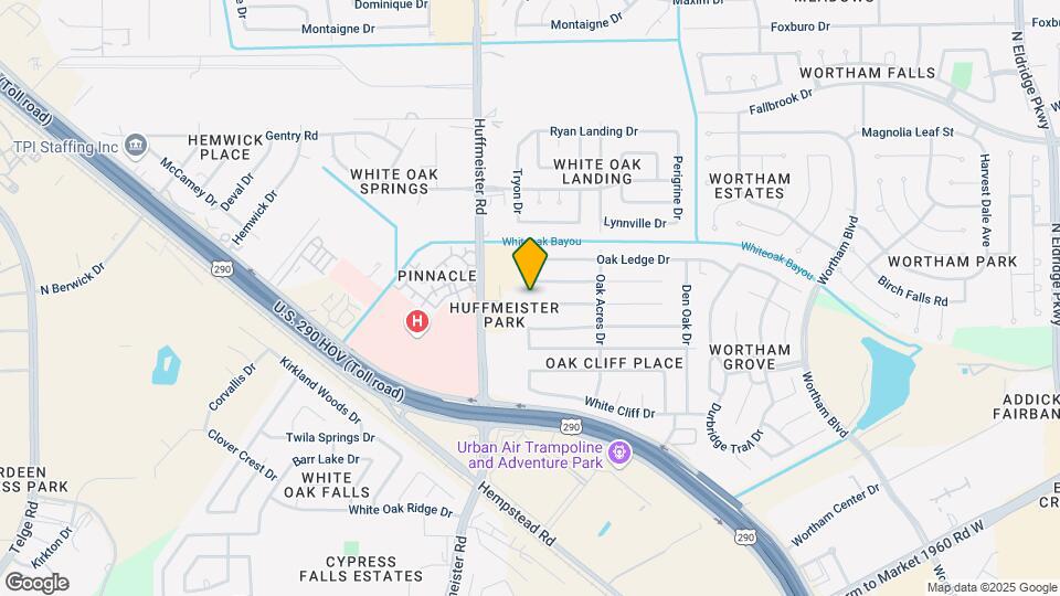 13622 Wimbledon Oaks Dr Map and Location Details