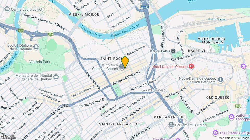 385 De La Chapelle Rue Map and Location Details