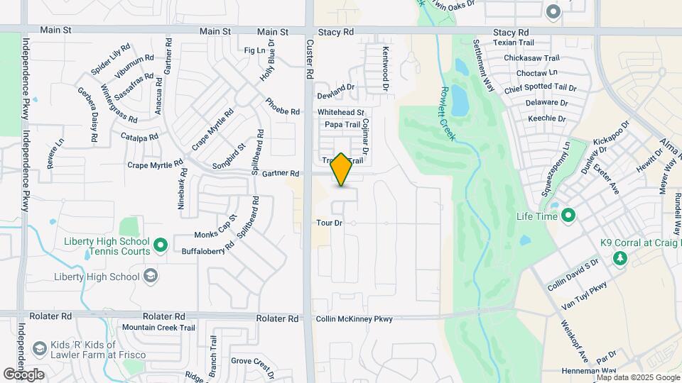 8721 Fairway Ln Mapa y Detalles de la Ubicación