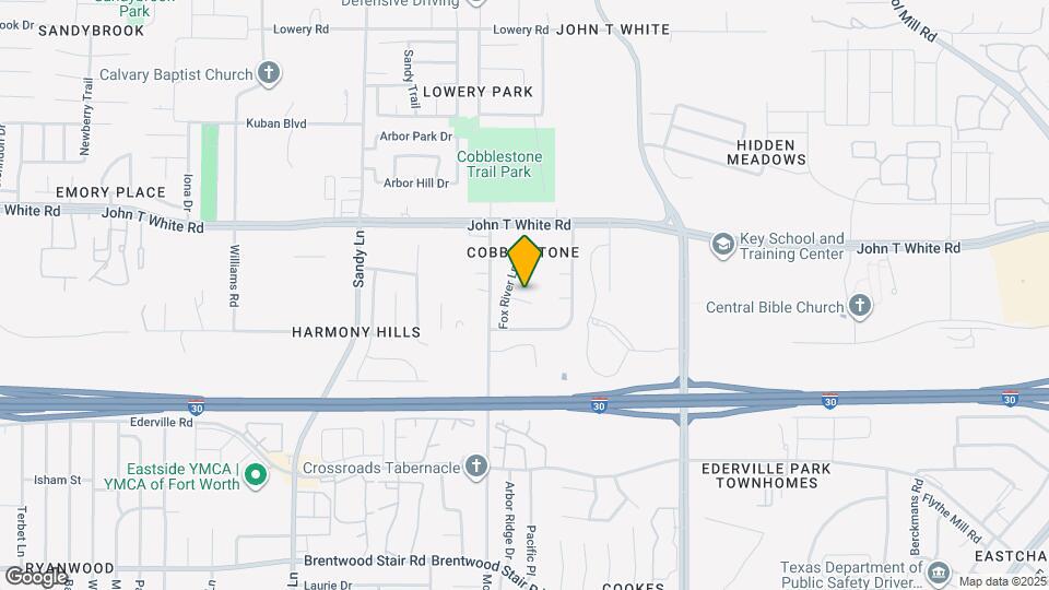 7609 Ripple Creek Ct Mapa y Detalles de la Ubicación