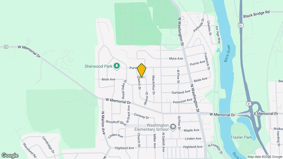 1312-1314 Church St Map and Location Details