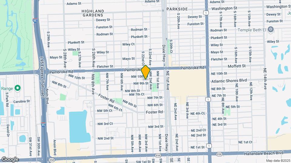 216 NW 9th St Map and Location Details