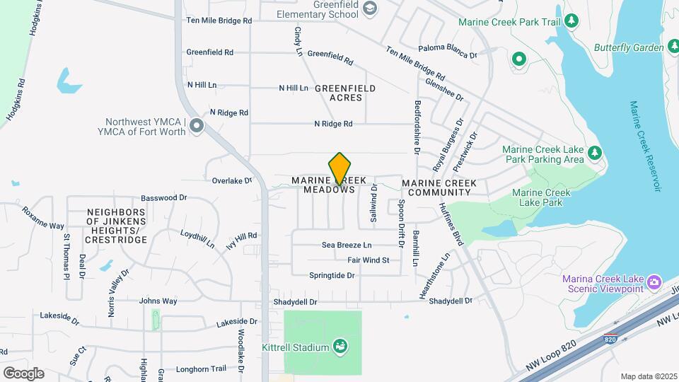 5025 Coral Creek Dr Map and Location Details