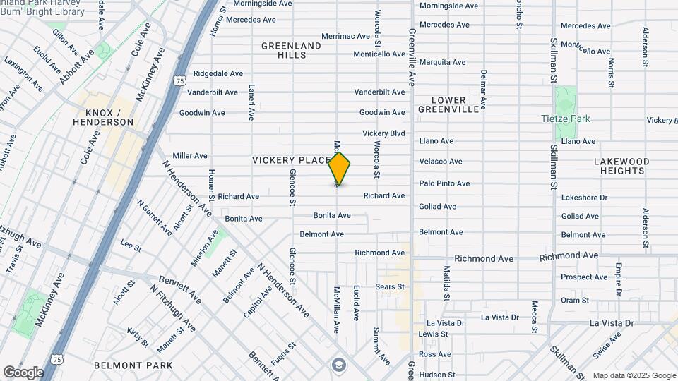5503 Richard Ave Map and Location Details