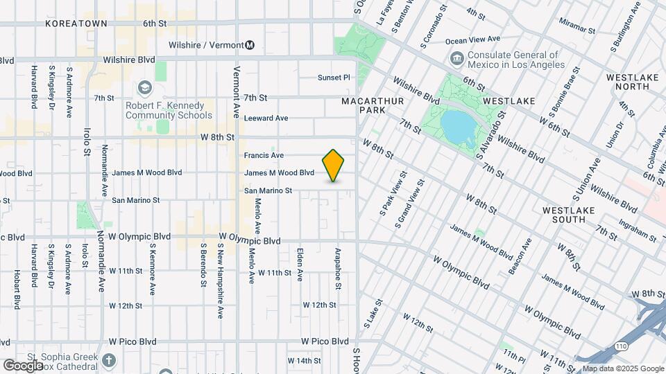 2655 San Marino St Mapa y Detalles de la Ubicación