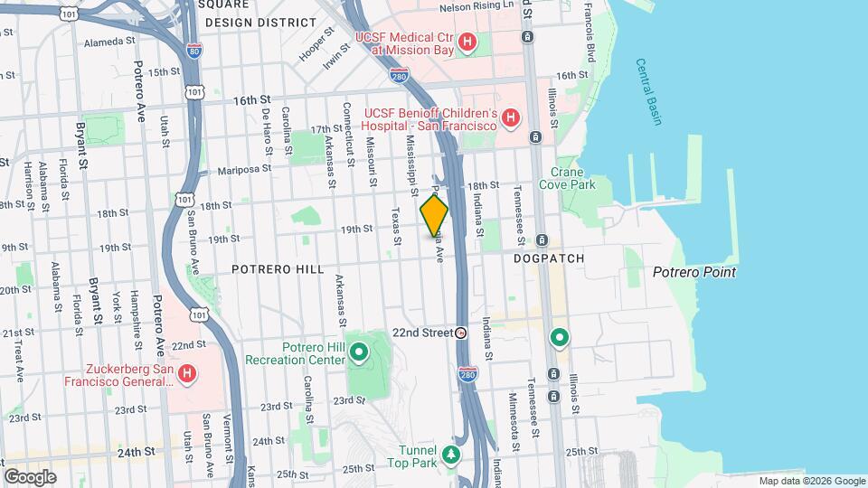 454 Pennsylvania Ave Map and Location Details