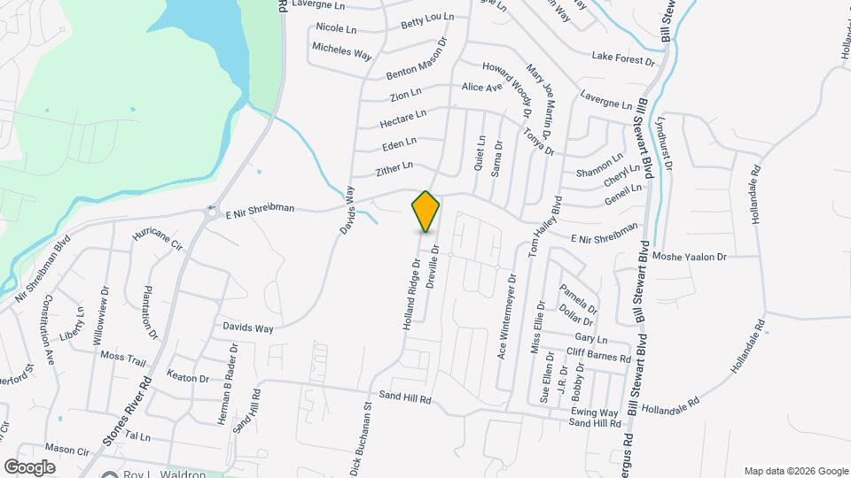 701 Holland Ridge Dr Map and Location Details