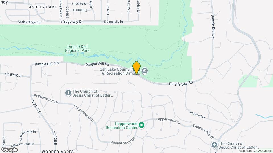 2578 Dimple Dell Rd Mapa y Detalles de la Ubicación