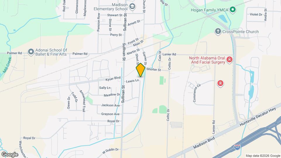 115 Lewis Ln Map and Location Details