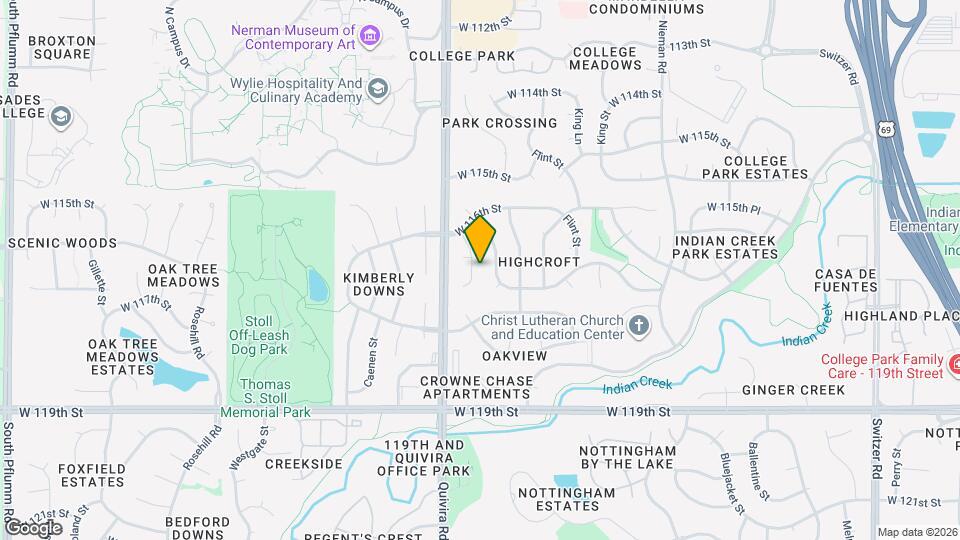 11631 Garnett St Map and Location Details