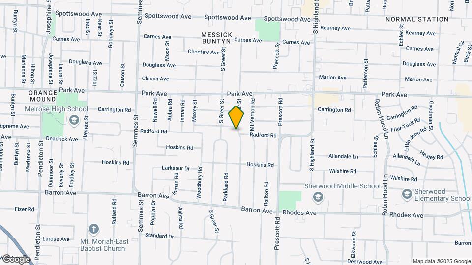 983 Brower St Map and Location Details