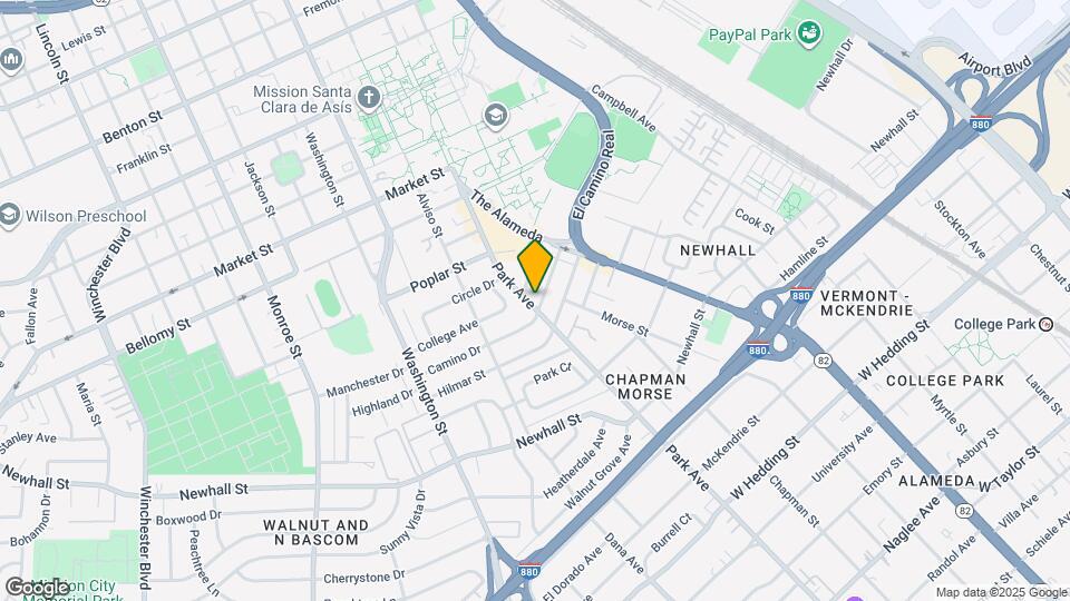 2434 Park Ave Map and Location Details