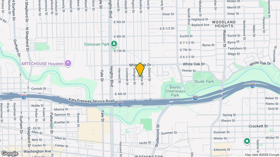 501 Columbia St Mapa y Detalles de la Ubicación
