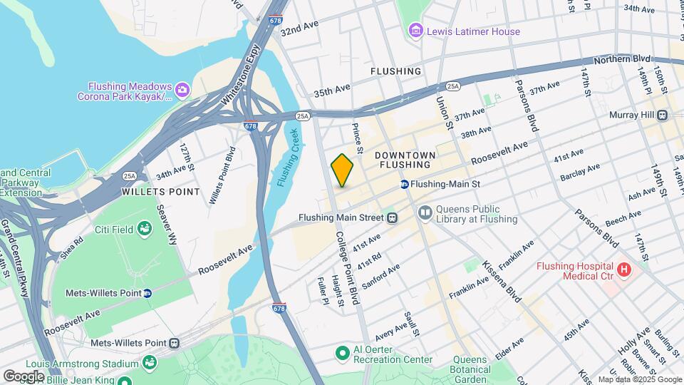 133-27 39th Ave-Unit -8B Map and Location Details