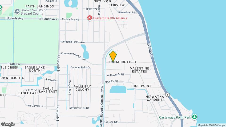 2534 Amberly Rd NE Map and Location Details