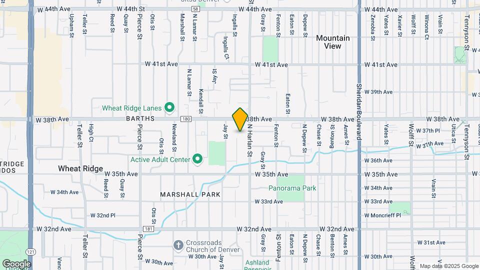 3660 Ingalls St Map and Location Details