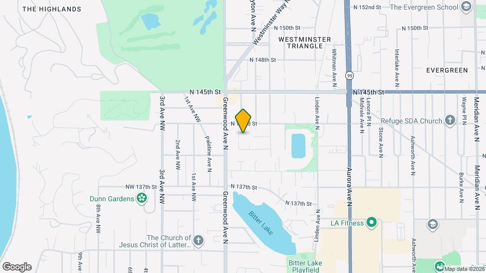 14124 Phinney Ave N Map and Location Details