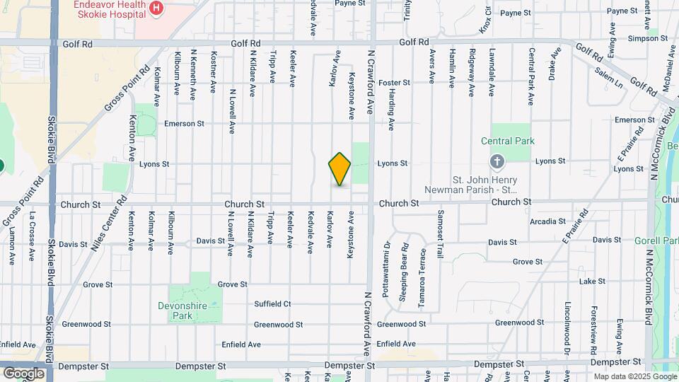 9225 Karlov Ave Map and Location Details