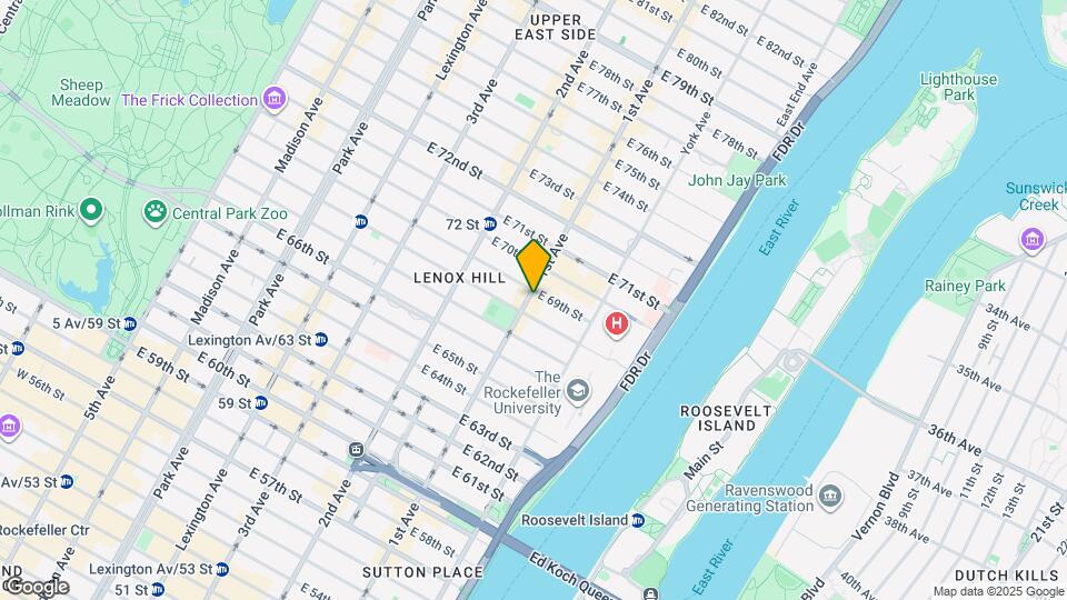 1278 1st Ave Map and Location Details