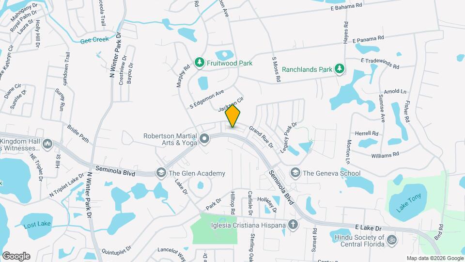 1525 Cloverbay Ln Mapa y Detalles de la Ubicación