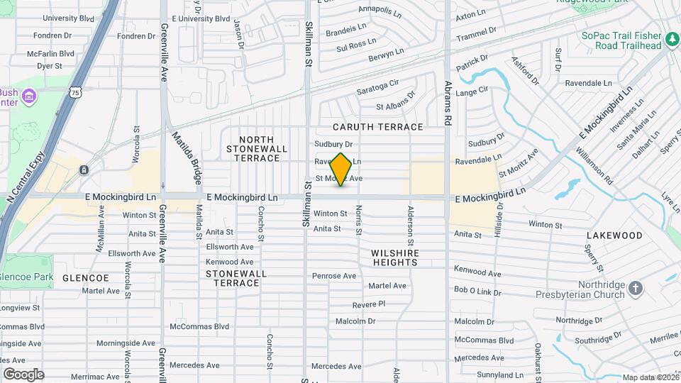 6151 E Mockingbird Ln Map and Location Details