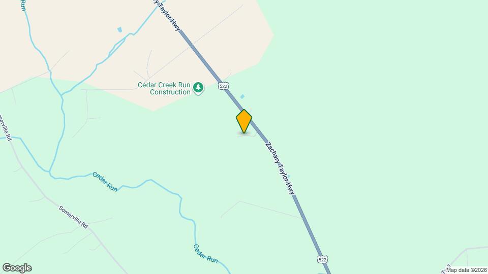 24076 Zachary Taylor Hwy Map and Location Details