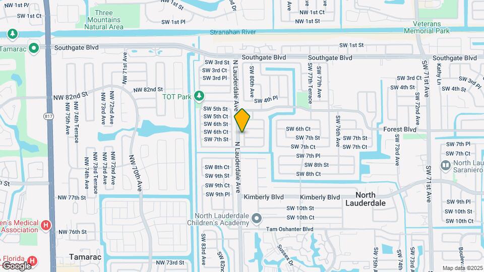 700 SW 80th Ter Mapa y Detalles de la Ubicación
