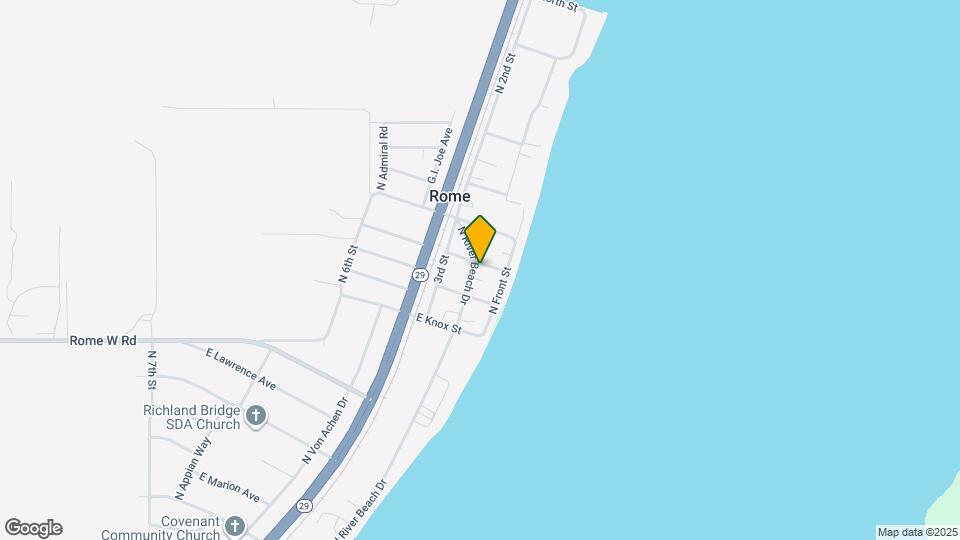 15822 N River Beach Dr Map and Location Details