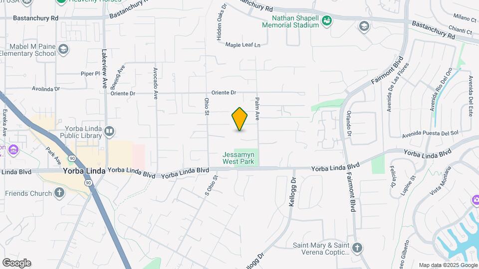 19190 Palm Vista Map and Location Details