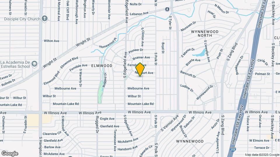 1211 Berkley Ave Map and Location Details