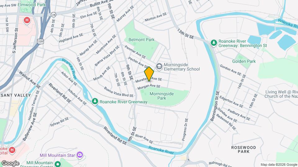 950 Morgan Ave SE Map and Location Details