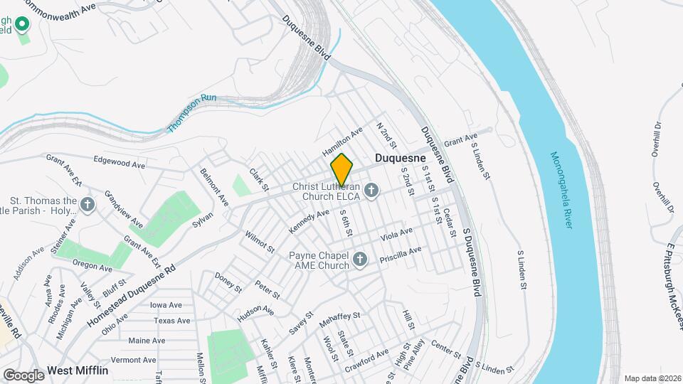 19 S 6th St Map and Location Details