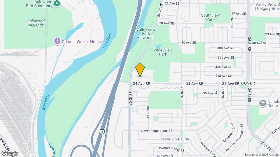 6305 Valleyview Park SE Map and Location Details