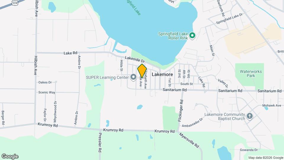 1587 Martha Ave Map and Location Details